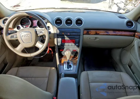 2008 Audi A4 2.0T Cabriolet from USA, damaged, VIN WAUAF48H98K004873